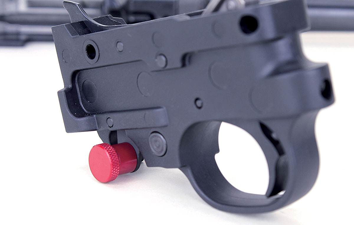 TANDEMKROSS’s Bolt Keeper Extended Bolt Lock is easier to manipulate and allows the user to unlock and close the bolt with one hand.